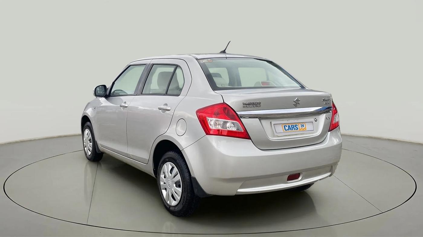 2013 Maruti Swift Dzire VXI, Petrol, Manual, 43,436 km, Left Back Diagonal