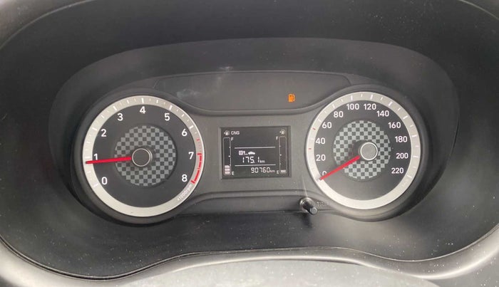 2020 Hyundai AURA S 1.2 CNG, CNG, Manual, 90,714 km, Odometer Image