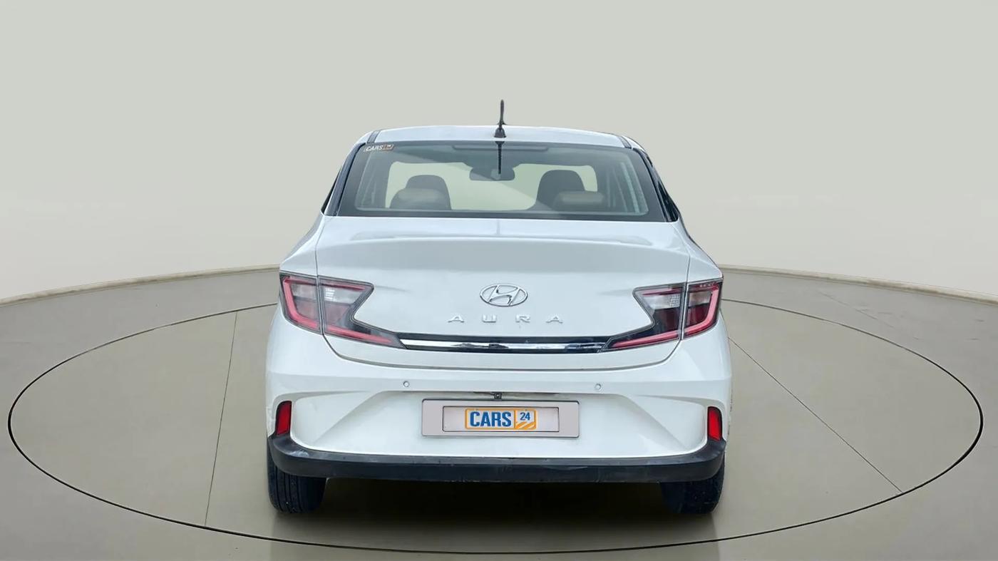 2020 Hyundai AURA S 1.2 CNG, CNG, Manual, 90,714 km, Back/Rear