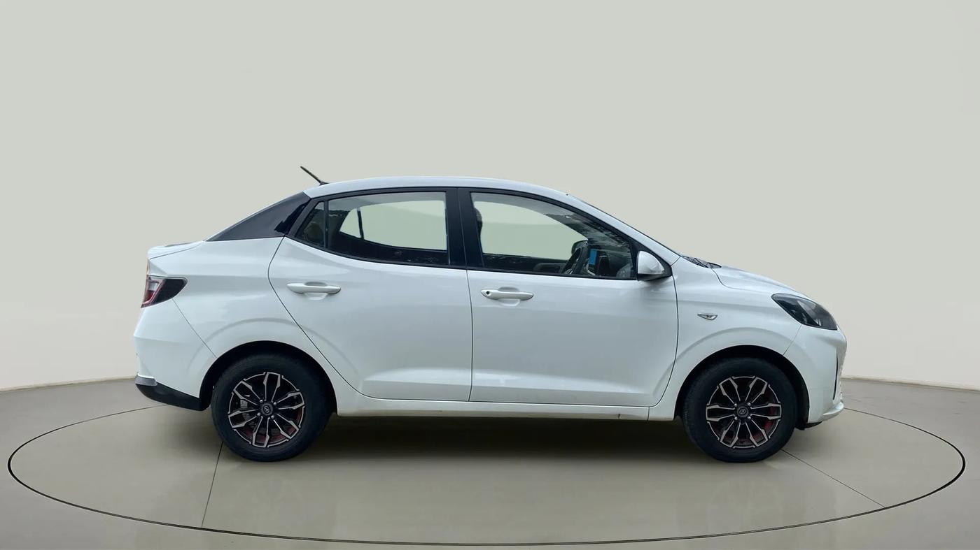 2020 Hyundai AURA S 1.2 CNG, CNG, Manual, 90,714 km, Right Side