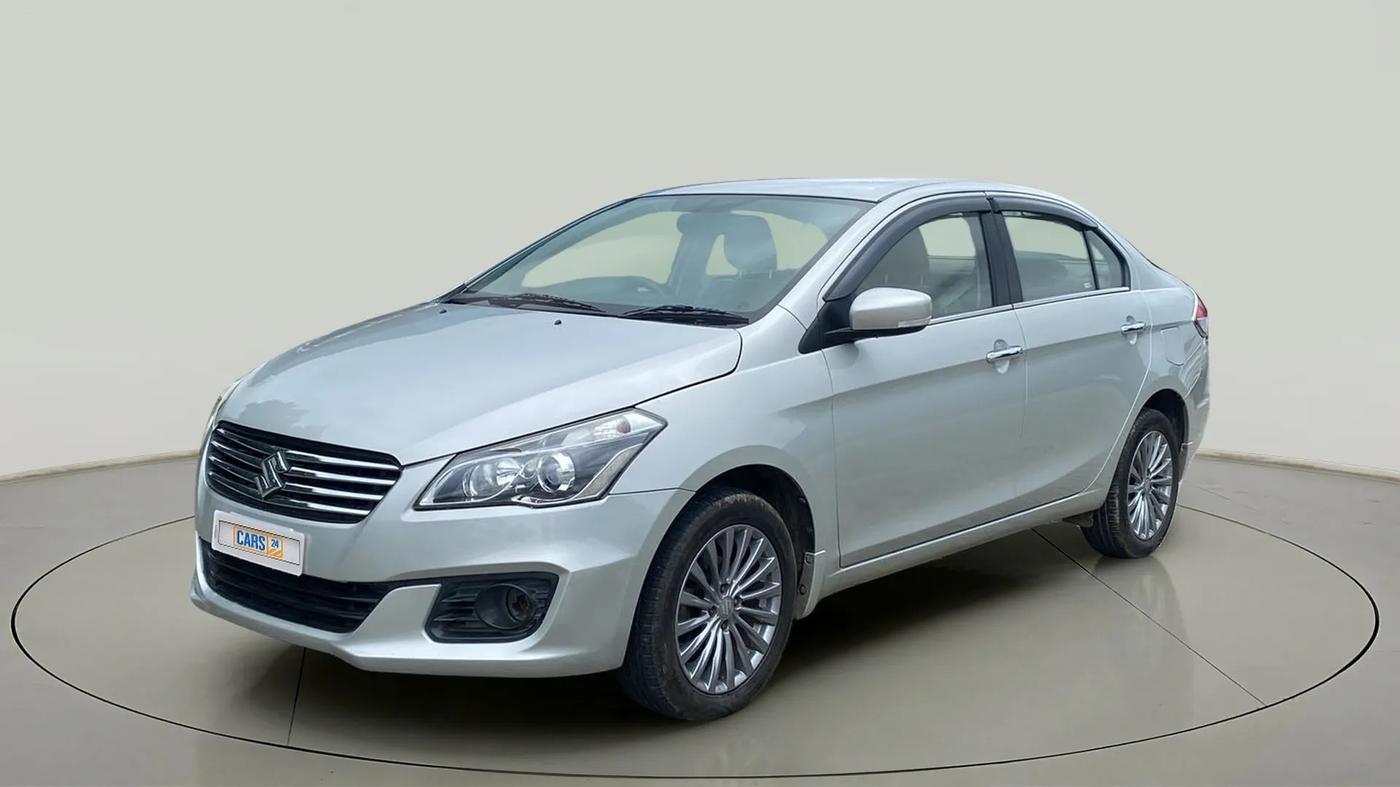2017 Maruti Ciaz ALPHA  AT 1.4  PETROL, Petrol, Automatic, 38,702 km, Left Front Diagonal