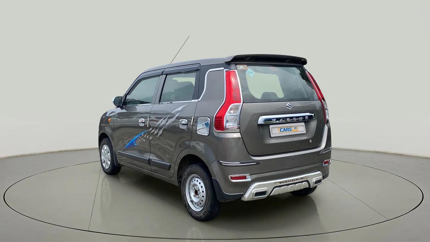 2021 Maruti New Wagon-R LXI CNG 1.0, CNG, Manual, 28,205 km, Left Back Diagonal