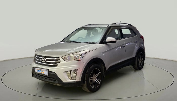 2016 Hyundai Creta E PLUS 1.6 PETROL, CNG, Manual, 67,741 km, Left Front Diagonal