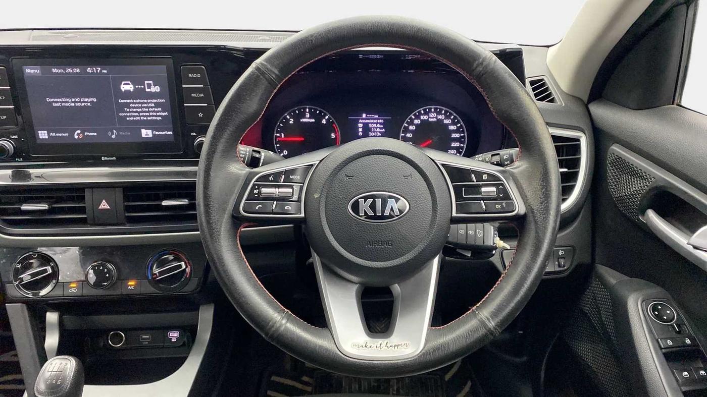 2020 KIA SELTOS HTK 1.5 DIESEL, Diesel, Manual, 58,156 km, Steering Wheel Close Up