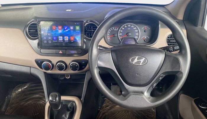 2015 Hyundai Grand i10 MAGNA 1.2 KAPPA VTVT, Petrol, Manual, 79,811 km, Steering Wheel Close Up
