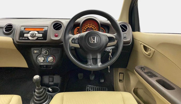 2013 Honda Amaze 1.2L I-VTEC S, Petrol, Manual, 62,523 km, Steering Wheel Close Up