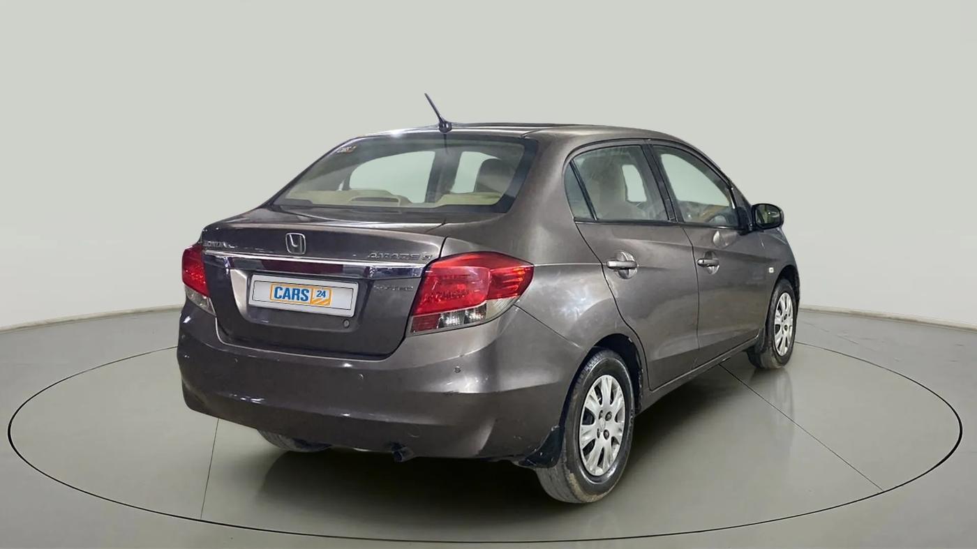 2013 Honda Amaze 1.2L I-VTEC S, Petrol, Manual, 62,523 km, Right Back Diagonal