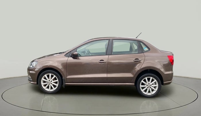 2017 Volkswagen Ameo HIGHLINE PLUS 1.5L AT 16 ALLOY, Diesel, Automatic, 66,880 km, Left Side