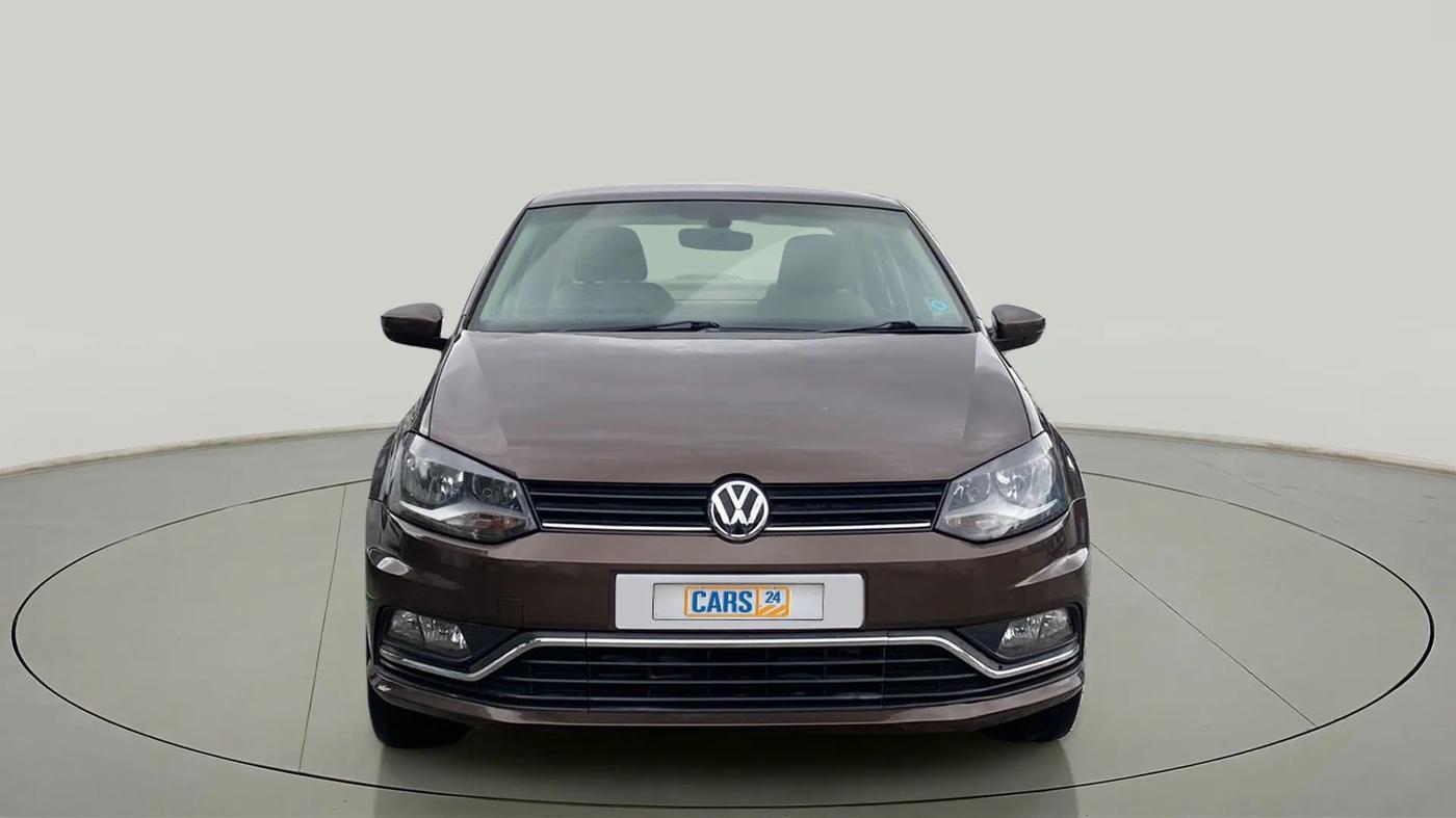2017 Volkswagen Ameo HIGHLINE PLUS 1.5L AT 16 ALLOY, Diesel, Automatic, 66,880 km, Front