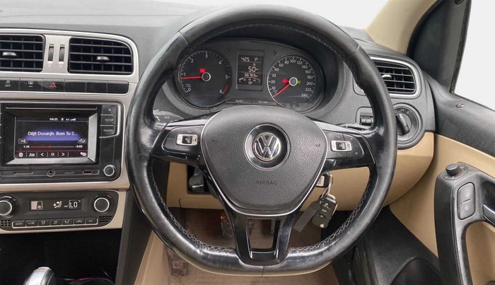 2017 Volkswagen Ameo HIGHLINE PLUS 1.5L AT 16 ALLOY, Diesel, Automatic, 66,880 km, Steering Wheel Close Up