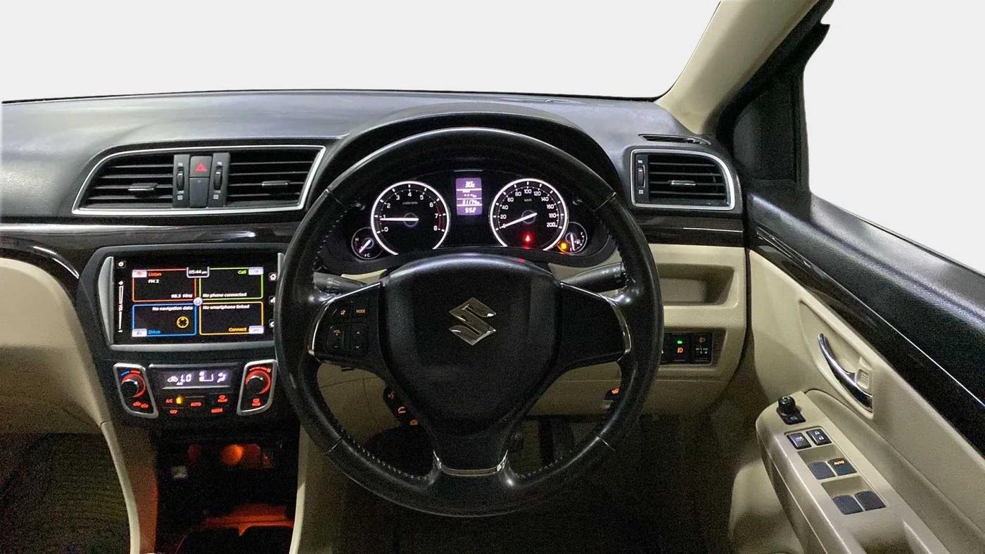 2018 Maruti Ciaz ALPHA 1.4 PETROL, Petrol, Manual, 31,208 km, Steering Wheel Close Up
