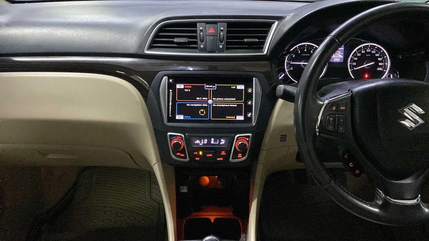 2018 Maruti Ciaz ALPHA 1.4 PETROL, Petrol, Manual, 31,208 km, Air Conditioner