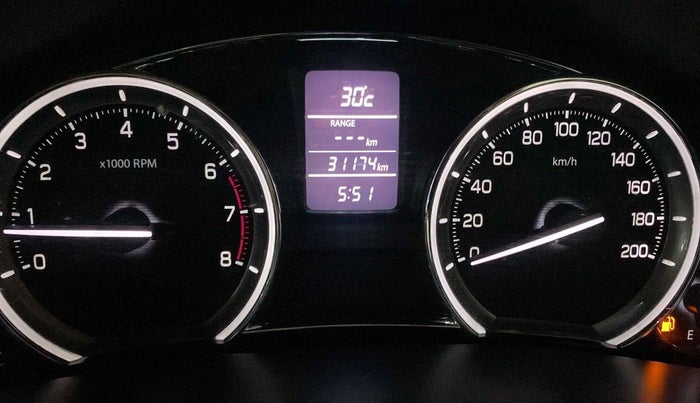 2018 Maruti Ciaz ALPHA 1.4 PETROL, Petrol, Manual, 31,208 km, Odometer Image