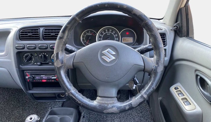 2014 Maruti Alto K10 VXI, Petrol, Manual, 43,482 km, Steering Wheel Close Up