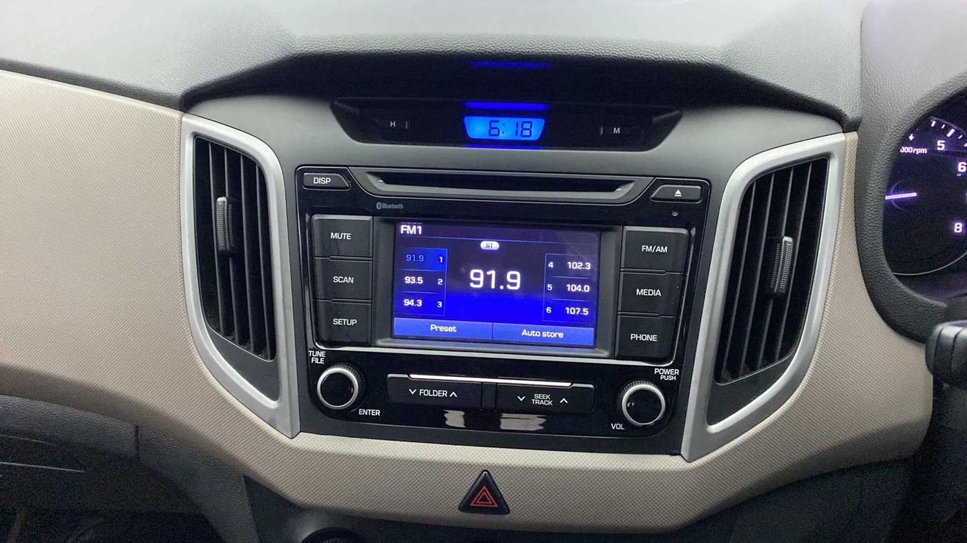 2017 Hyundai Creta E PLUS 1.6 PETROL, Petrol, Manual, 89,135 km, Air Conditioner