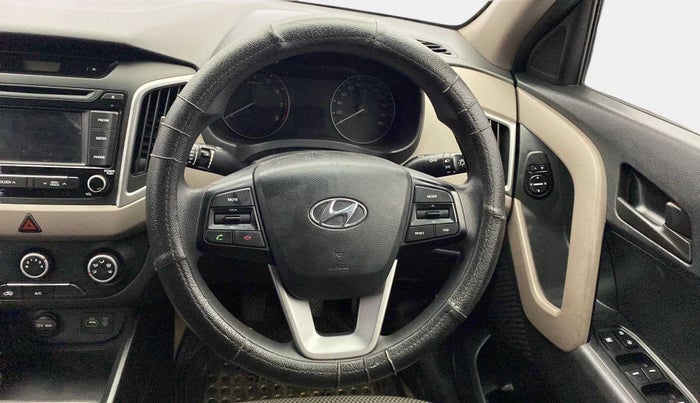 2017 Hyundai Creta E PLUS 1.6 PETROL, Petrol, Manual, 89,135 km, Steering Wheel Close Up
