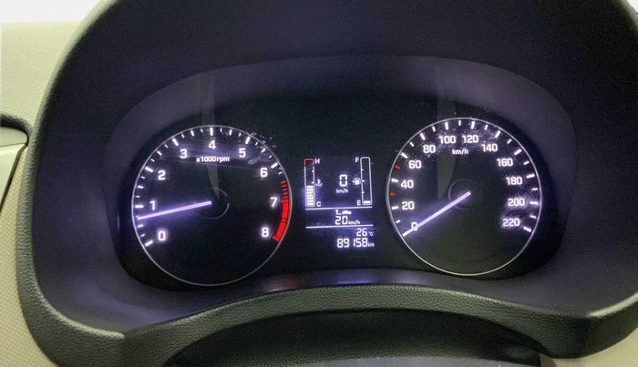 2017 Hyundai Creta E PLUS 1.6 PETROL, Petrol, Manual, 89,135 km, Odometer Image