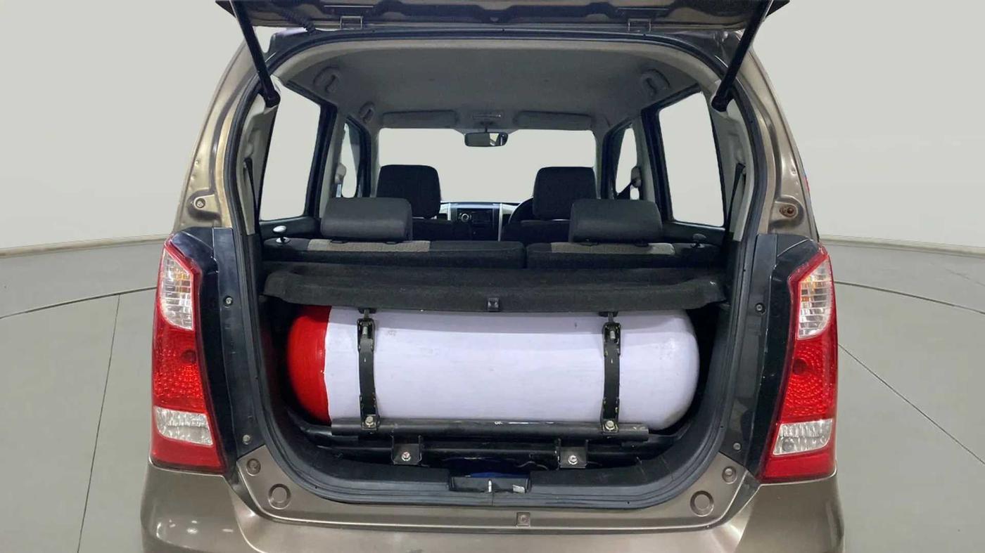 2015 Maruti Wagon R 1.0 LXI CNG, CNG, Manual, 1,00,591 km, Boot Inside