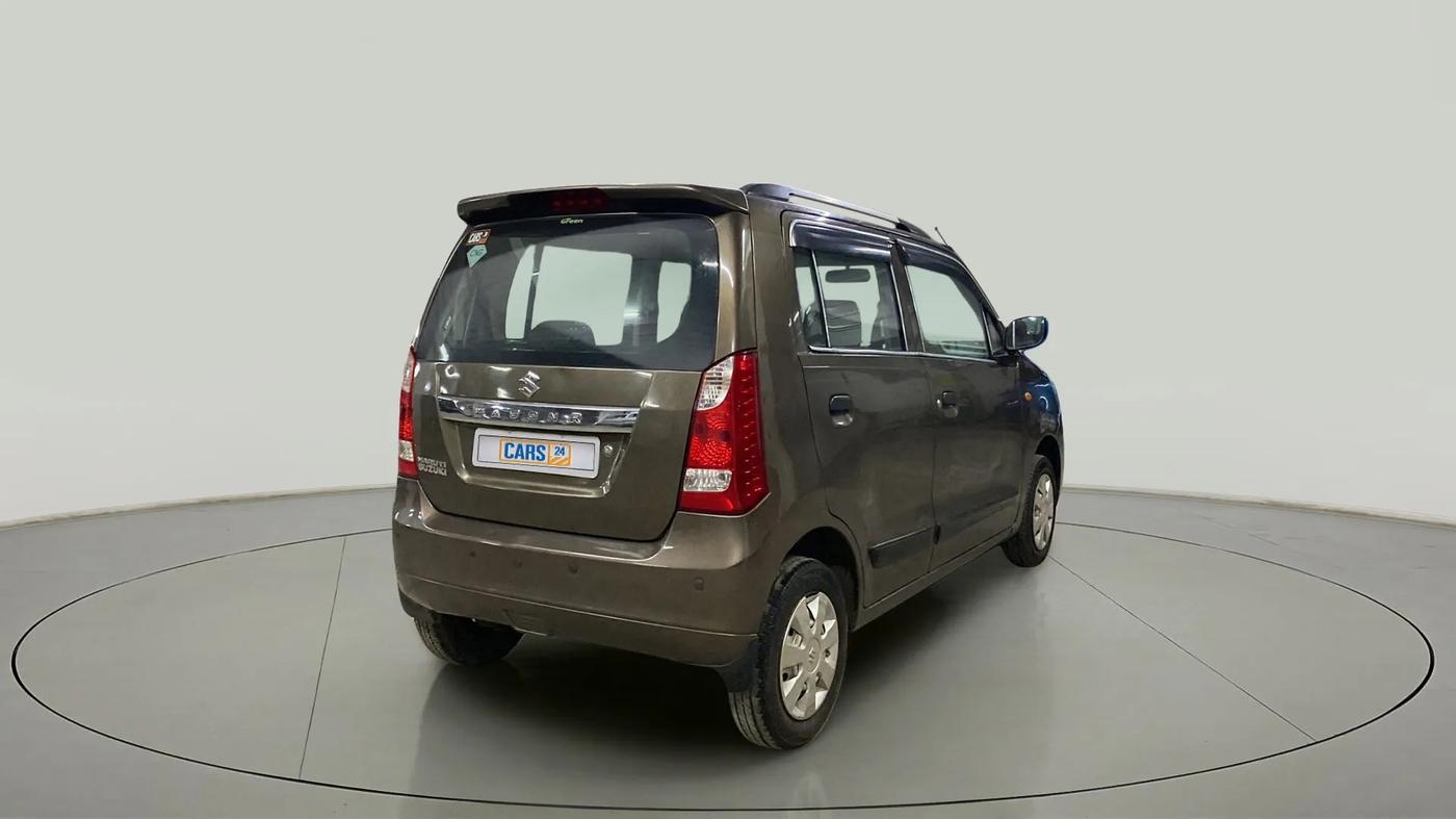 2015 Maruti Wagon R 1.0 LXI CNG, CNG, Manual, 1,00,591 km, Right Back Diagonal