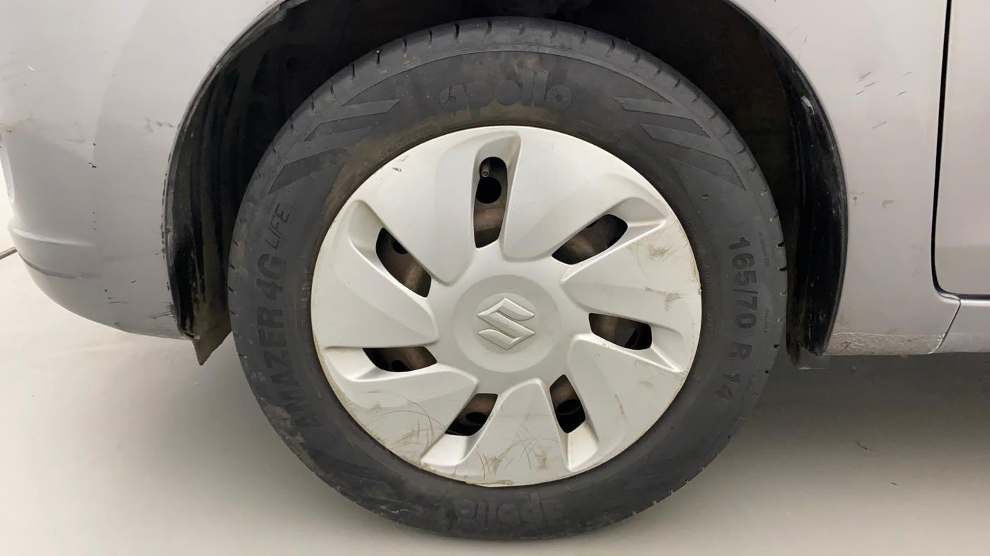 2014 Maruti Celerio VXI, Petrol, Manual, 92,750 km, Left Front Wheel