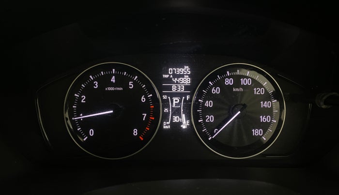 2018 Honda Amaze 1.2L I-VTEC V CVT, Petrol, Automatic, 73,912 km, Odometer Image