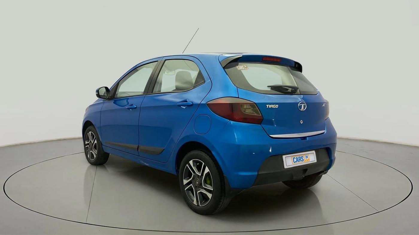 2019 Tata Tiago XZ PLUS PETROL, Petrol, Manual, 57,797 km, Left Back Diagonal