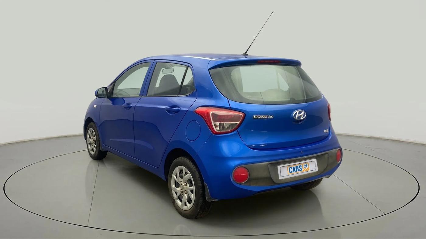 2017 Hyundai Grand i10 MAGNA 1.2 KAPPA VTVT, Petrol, Manual, 27,881 km, Left Back Diagonal