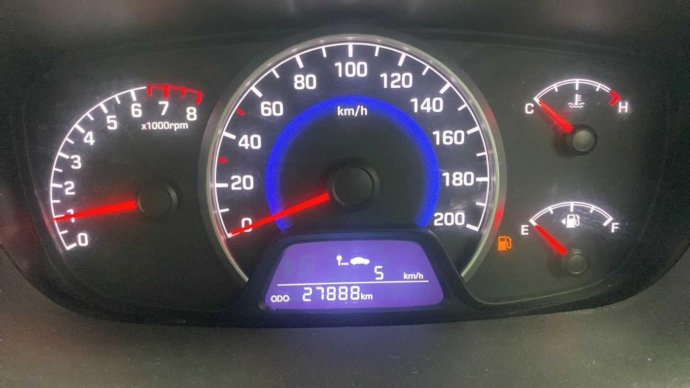 2017 Hyundai Grand i10 MAGNA 1.2 KAPPA VTVT, Petrol, Manual, 27,881 km, Odometer Image