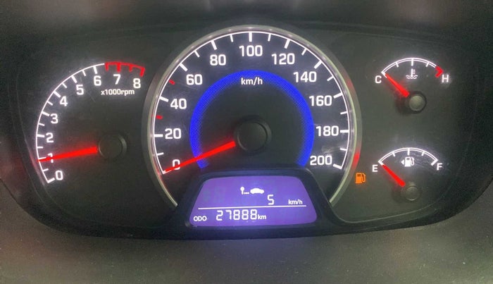 2017 Hyundai Grand i10 MAGNA 1.2 KAPPA VTVT, Petrol, Manual, 27,881 km, Odometer Image