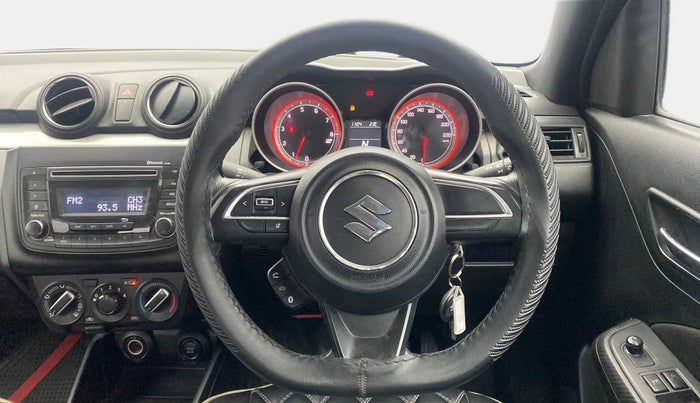 2018 Maruti Swift VXI AMT, Petrol, Automatic, 89,193 km, Steering Wheel Close Up