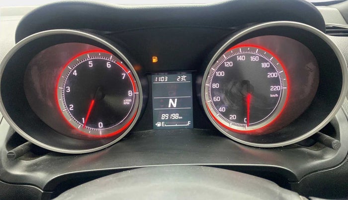 2018 Maruti Swift VXI AMT, Petrol, Automatic, 89,193 km, Odometer Image