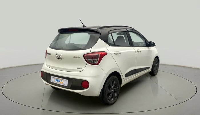 2019 Hyundai Grand i10 SPORTZ 1.2 KAPPA VTVT DUAL TONE, Petrol, Manual, 26,379 km, Right Back Diagonal