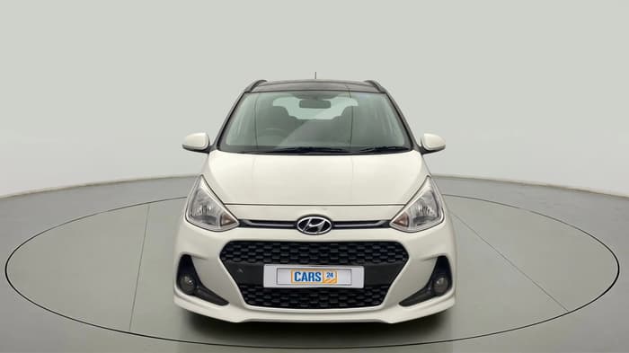2019 Hyundai Grand i10 SPORTZ 1.2 KAPPA VTVT DUAL TONE, Petrol, Manual, 26,379 km, Front