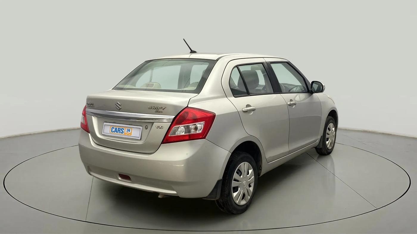 2013 Maruti Swift Dzire VXI, Petrol, Manual, 44,406 km, Right Back Diagonal