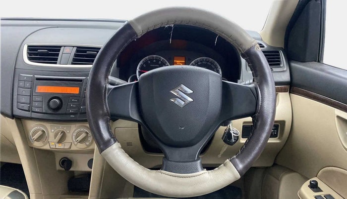 2013 Maruti Swift Dzire VXI, Petrol, Manual, 44,406 km, Steering Wheel Close Up