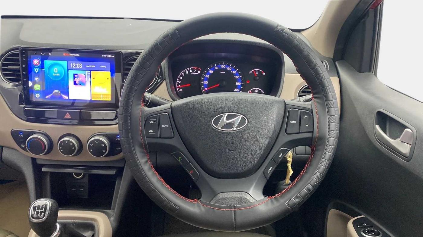 2014 Hyundai Xcent S 1.2, Petrol, Manual, 63,189 km, Steering Wheel Close Up