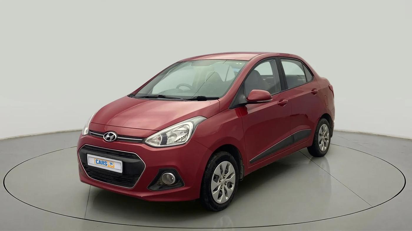 2014 Hyundai Xcent S 1.2, Petrol, Manual, 63,189 km, Left Front Diagonal