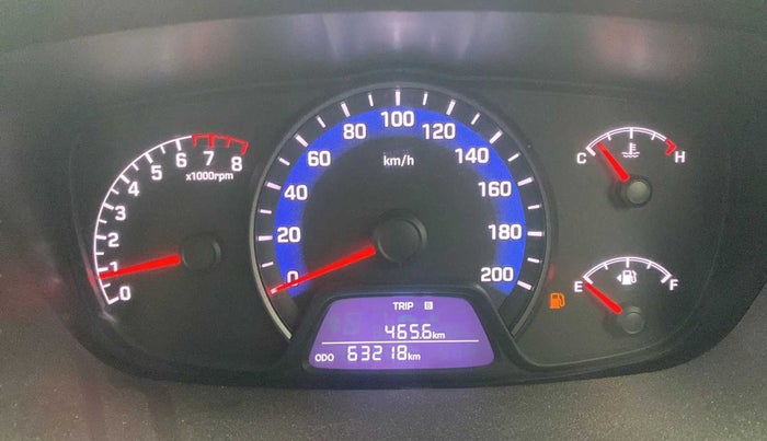 2014 Hyundai Xcent S 1.2, Petrol, Manual, 63,189 km, Odometer Image