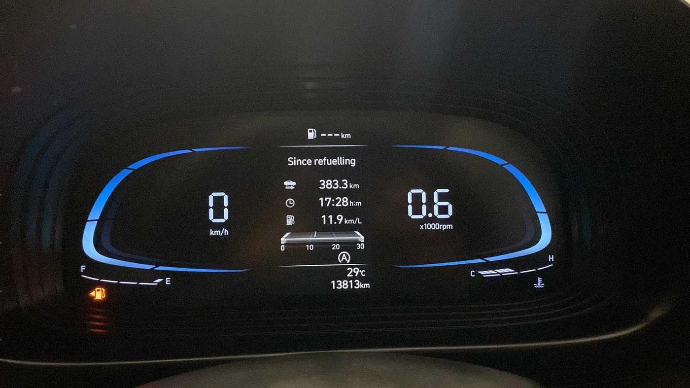 2023 Hyundai VENUE S 1.2, Petrol, Manual, 13,812 km, Odometer Image