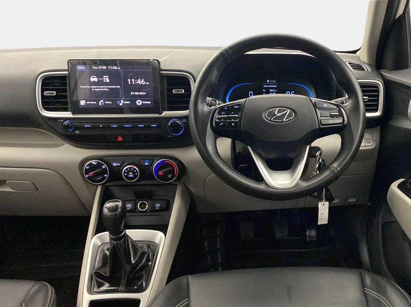 2023 Hyundai VENUE S 1.2, Petrol, Manual, 13,812 km, Steering Wheel Close Up