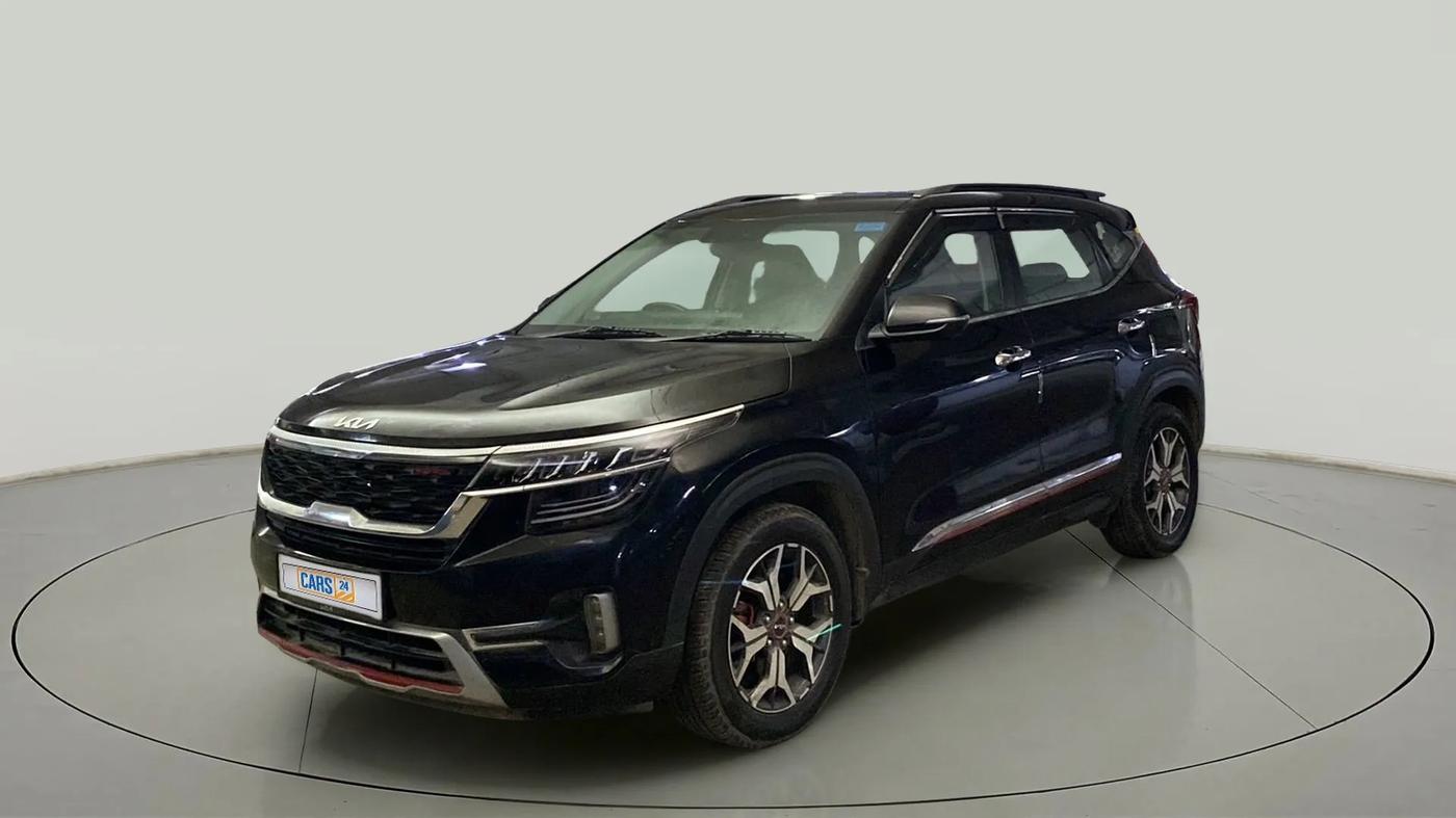 2022 KIA SELTOS GTX PLUS DCT 1.4 PETROL, Petrol, Automatic, 17,491 km, Left Front Diagonal