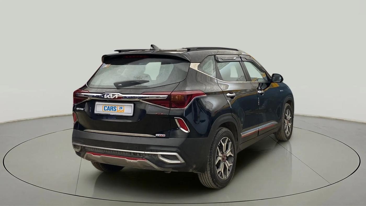 2022 KIA SELTOS GTX PLUS DCT 1.4 PETROL, Petrol, Automatic, 17,491 km, Right Back Diagonal