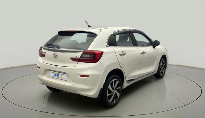 2024 Toyota Glanza V AMT, Petrol, Automatic, 10,441 km, Right Back Diagonal