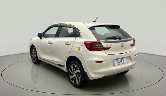 2024 Toyota Glanza V AMT, Petrol, Automatic, 10,441 km, Left Back Diagonal
