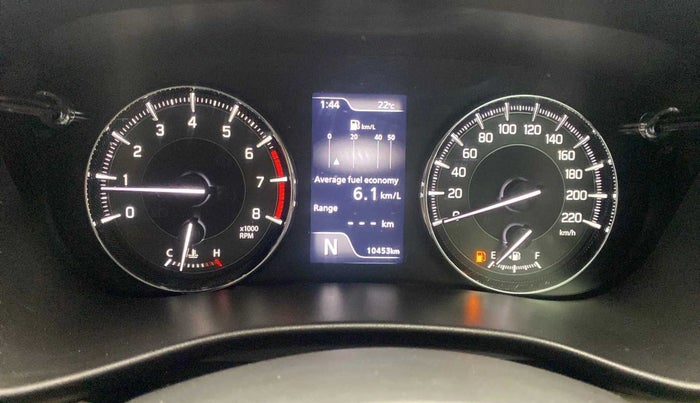 2024 Toyota Glanza V AMT, Petrol, Automatic, 10,441 km, Odometer Image