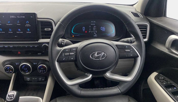 2023 Hyundai VENUE SX 1.2 PETROL, Petrol, Manual, 23,488 km, Steering Wheel Close Up