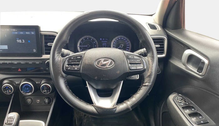 2020 Hyundai VENUE SX 1.0 TURBO IMT, Petrol, Manual, 37,195 km, Steering Wheel Close Up