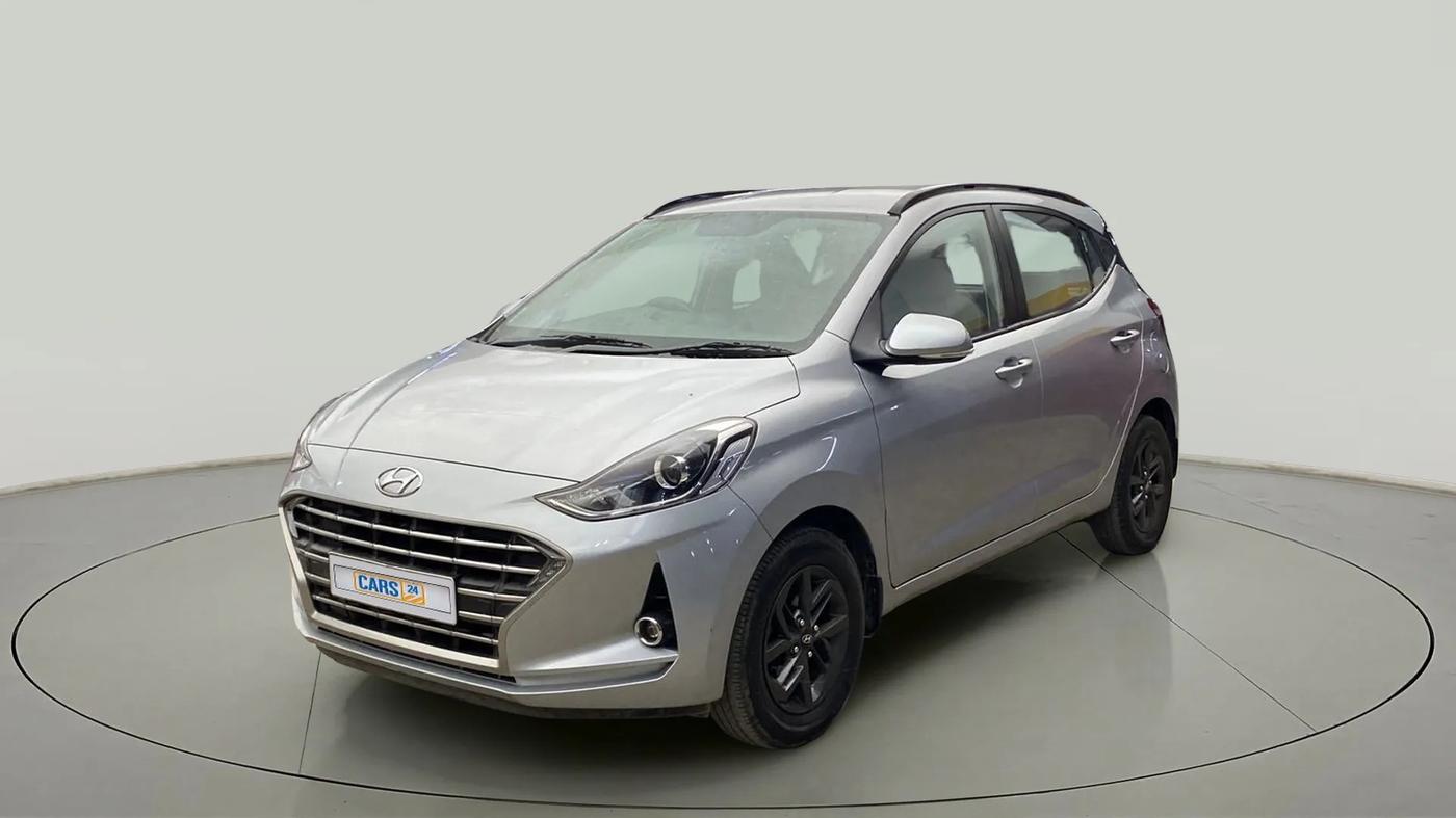 2019 Hyundai GRAND I10 NIOS SPORTZ AMT 1.2 KAPPA VTVT, Petrol, Automatic, 40,949 km, Left Front Diagonal