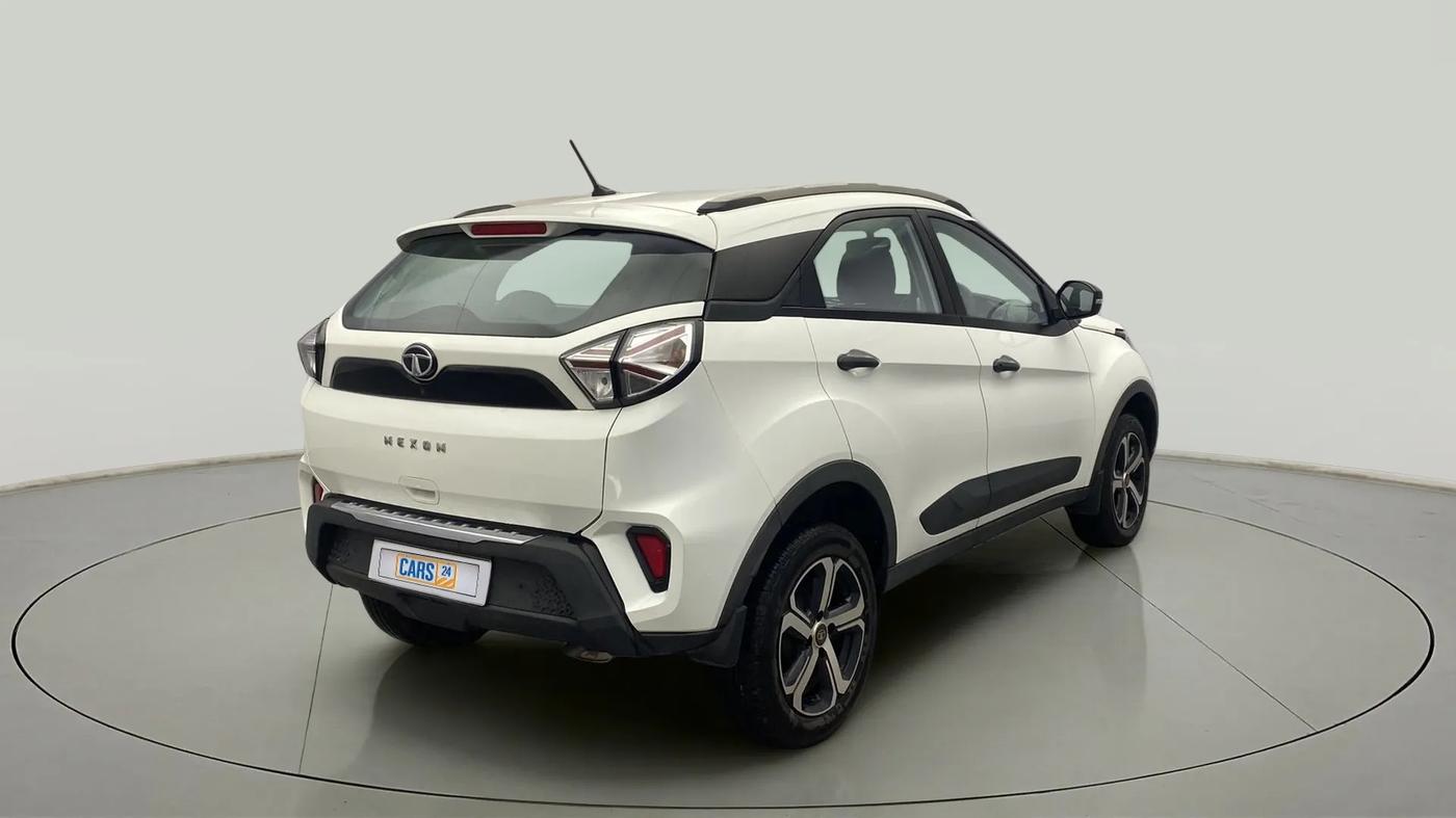 2023 Tata NEXON XMA PETROL, Petrol, Automatic, 7,630 km, Right Back Diagonal