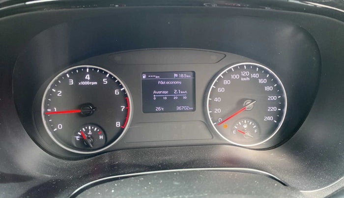 2021 KIA SELTOS HTX 1.5 PETROL, Petrol, Manual, 36,764 km, Odometer Image